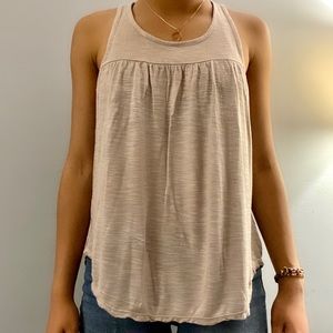 American Eagle tank top with zipper on back